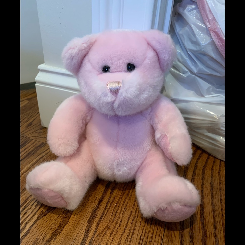US Balloon Manufacturing Co. Pink Plush Bear